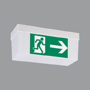iluminación de emergencia de techo