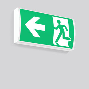 iluminación de emergencia de pared