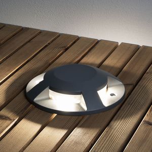 luminaria empotrable de suelo