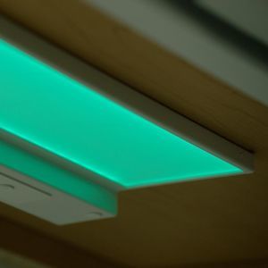 luminaria LED RGB