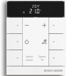 panel de control para sistema domótico