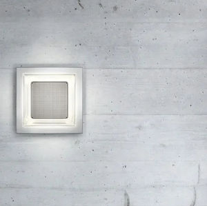 luminaria empotrable de pared