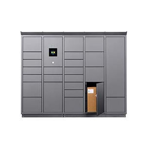 buzón de paquetería con base