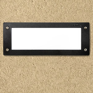 luminaria empotrable de pared