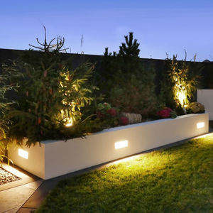 luminaria empotrable de pared