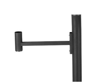 consola para poste de iluminación de acero galvanizado