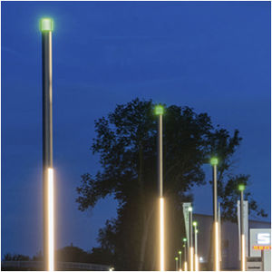 columna luminosa contemporánea