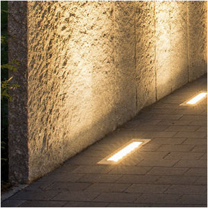 luminaria empotrable de suelo