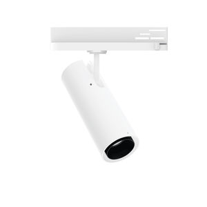 iluminación sobre riel LED / redonda / de aluminio fundido / para el sector servicios