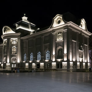 luminaria empotrable de suelo