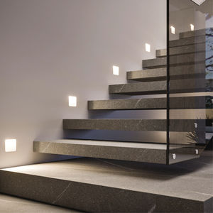 luminaria empotrable de pared