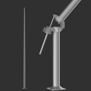 mástil de iluminación