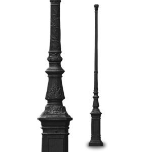 mástil de iluminación
