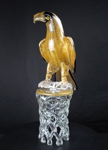 escultura de cristal de Murano