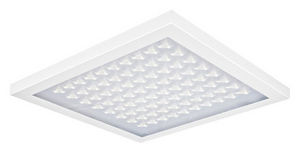 luminaria empotrable de techo