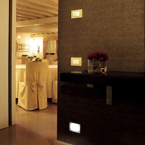 luminaria empotrable de pared