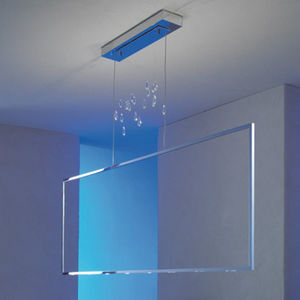 lámpara suspendida / contemporánea / de aluminio / regulable