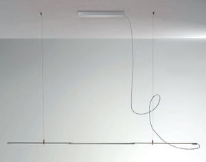 lámpara suspendida / contemporánea / de aluminio / regulable