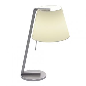 lámpara de mesa / contemporánea / de metal / de tejido