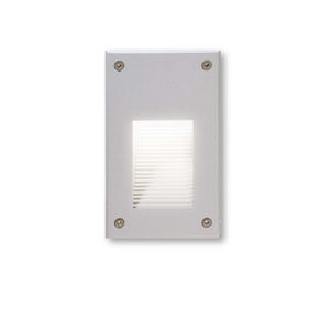 luminaria empotrable de pared