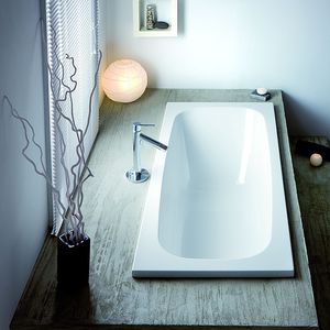 bañera de fibra acrílica