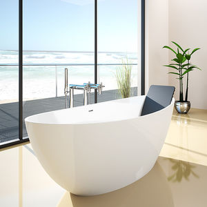 bañera ovalada