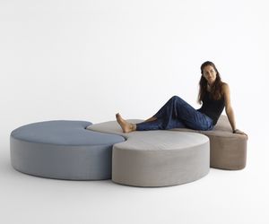 banqueta modular / de diseño original / de tejido / de Karim Rashid