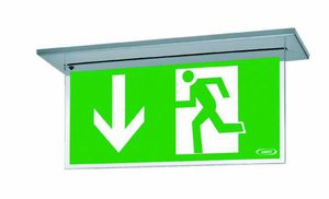 iluminación de emergencia empotrable