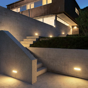 luminaria empotrable de pared