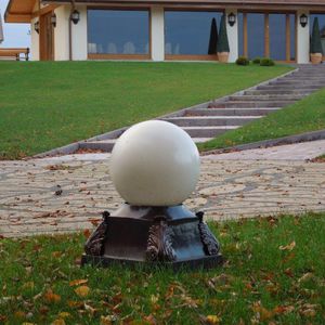 bolardo de iluminación de jardín
