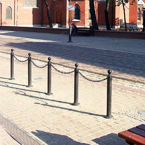 poste separador de protección