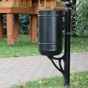 cubo de basura público