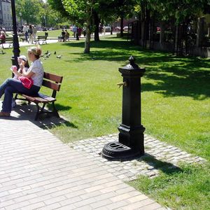 fuente para beber de exterior
