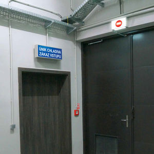 placa de señalización de pared