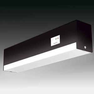 iluminación de emergencia rectangular