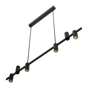 lámpara suspendida / contemporánea / de aluminio / hecha a mano