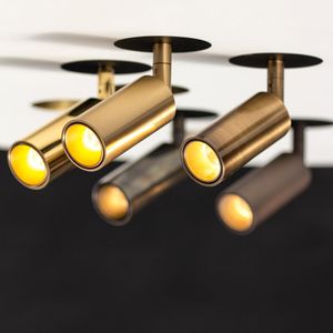 foco montado en superficie / para salón / para cocina / LED