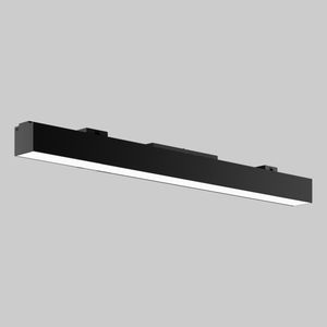 sistema para iluminación de carril magnético