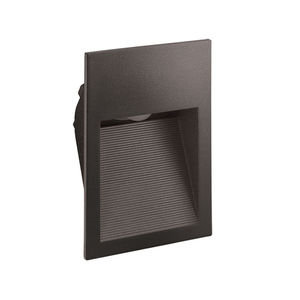 luminaria empotrable de pared