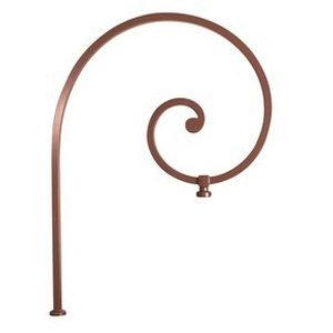 colgador para farola de hierro forjado