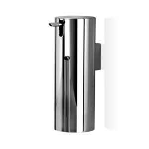 dispensador de jabón para el sector servicios / de pared / de latón cromado / manual