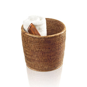 Papelera de ratán