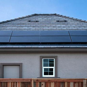 teja para módulo fotovoltaico