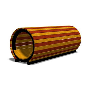 túnel para parques infantiles de madera
