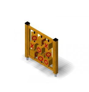 panel de juego tres en raya
