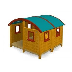 casa de juegos para parque infantil