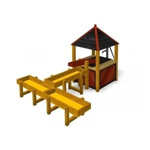 casa de juegos para parque infantil