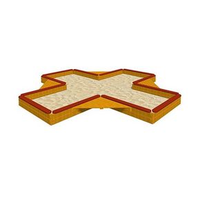 cajón de arena para parque infantil