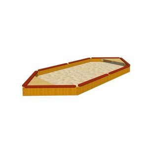 cajón de arena para parque infantil