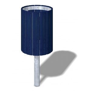 cubo de basura público